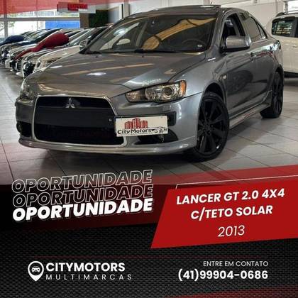 MITSUBISHI LANCER 2.0 GT AWD SEDAN 16V GASOLINA 4P AUTOMÁTICO MITSUBISHI LANCER 2.0 GT AWD SEDAN 16V GASOLINA 4P AUTOMÁTICO